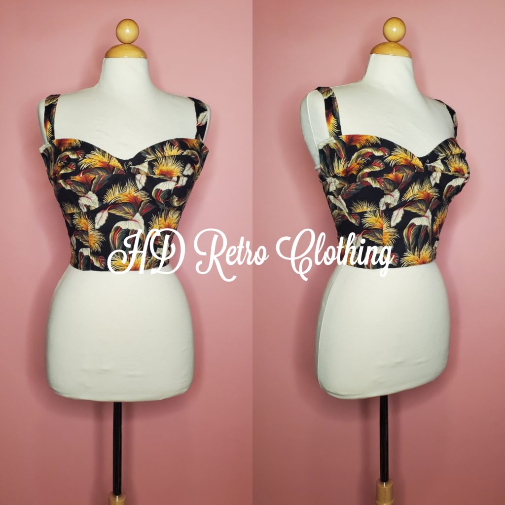 Wing bust or petal bust top
